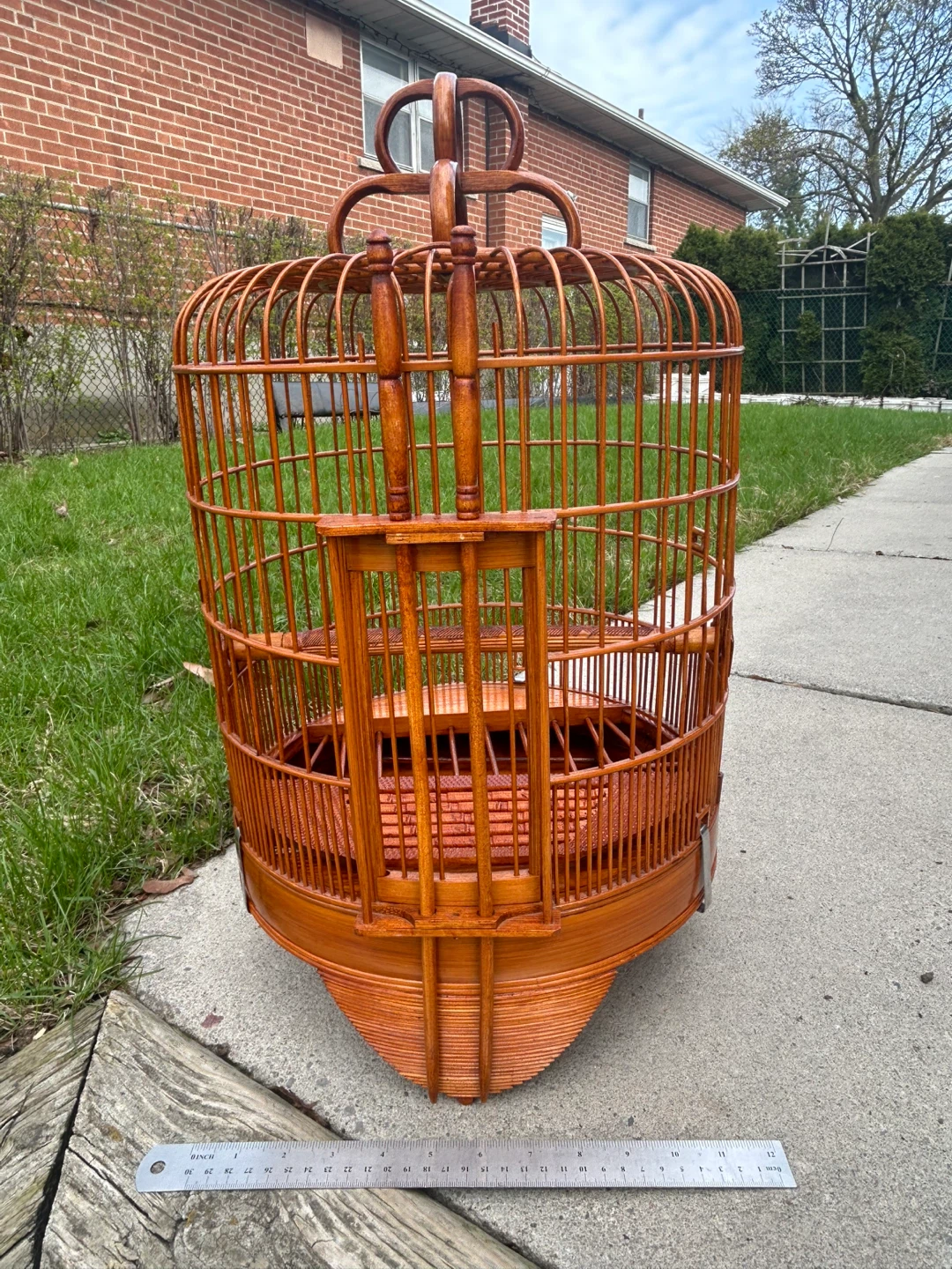 Bamboo Bird Cage - photo 5
