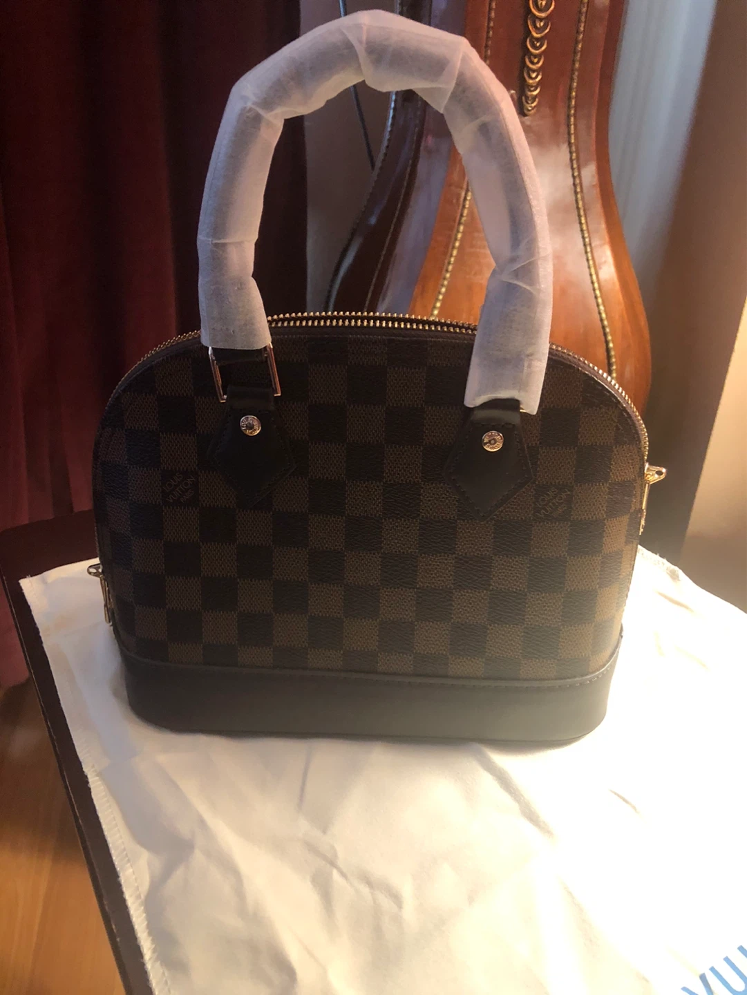 Louis Vuitton Alma BB - Damier Ebene - photo 2