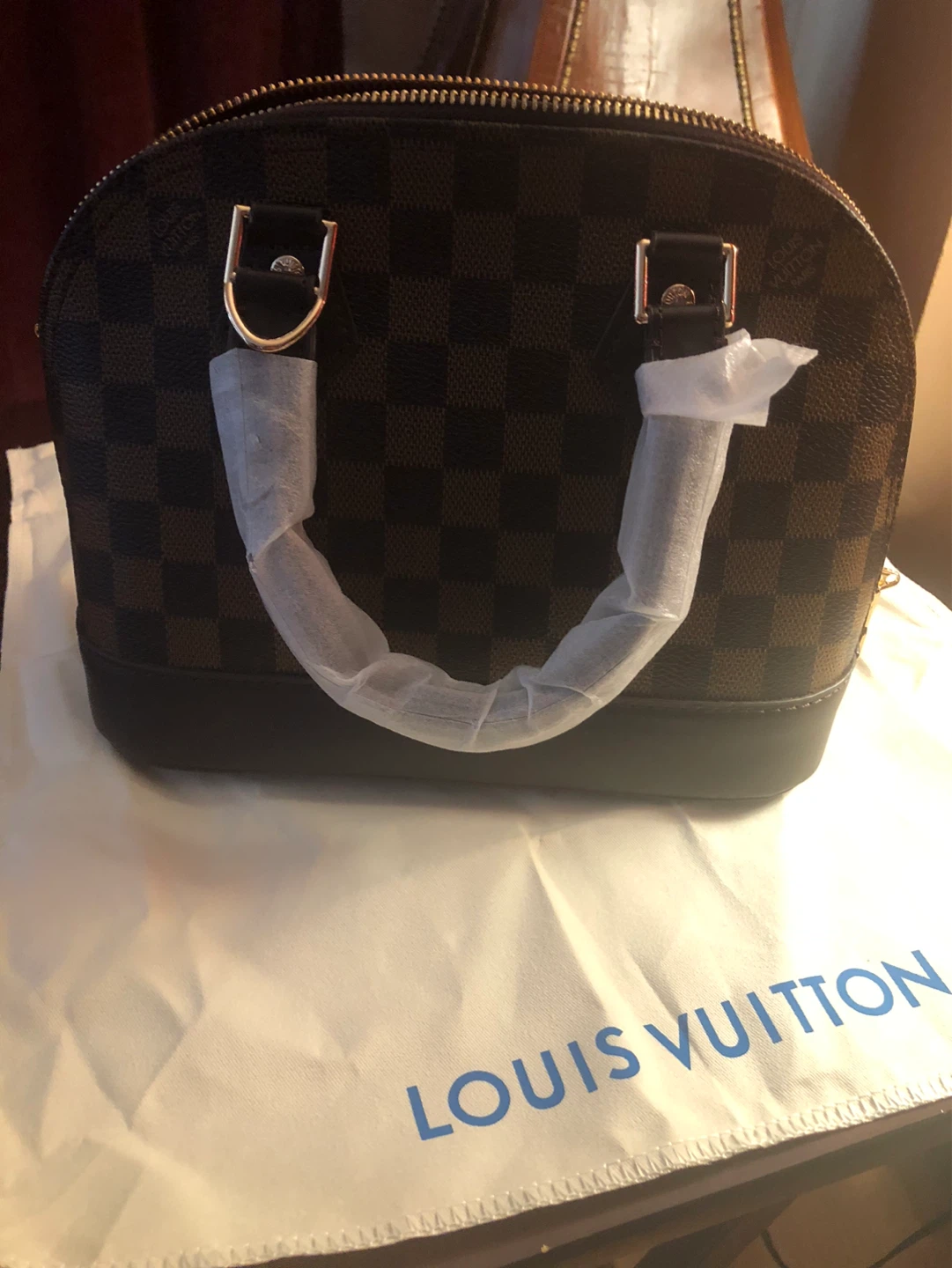 Louis Vuitton Alma BB - Damier Ebene - photo 3