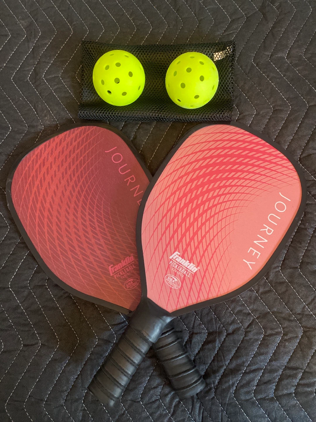 Franklin Pickleball Paddles and Balls Set