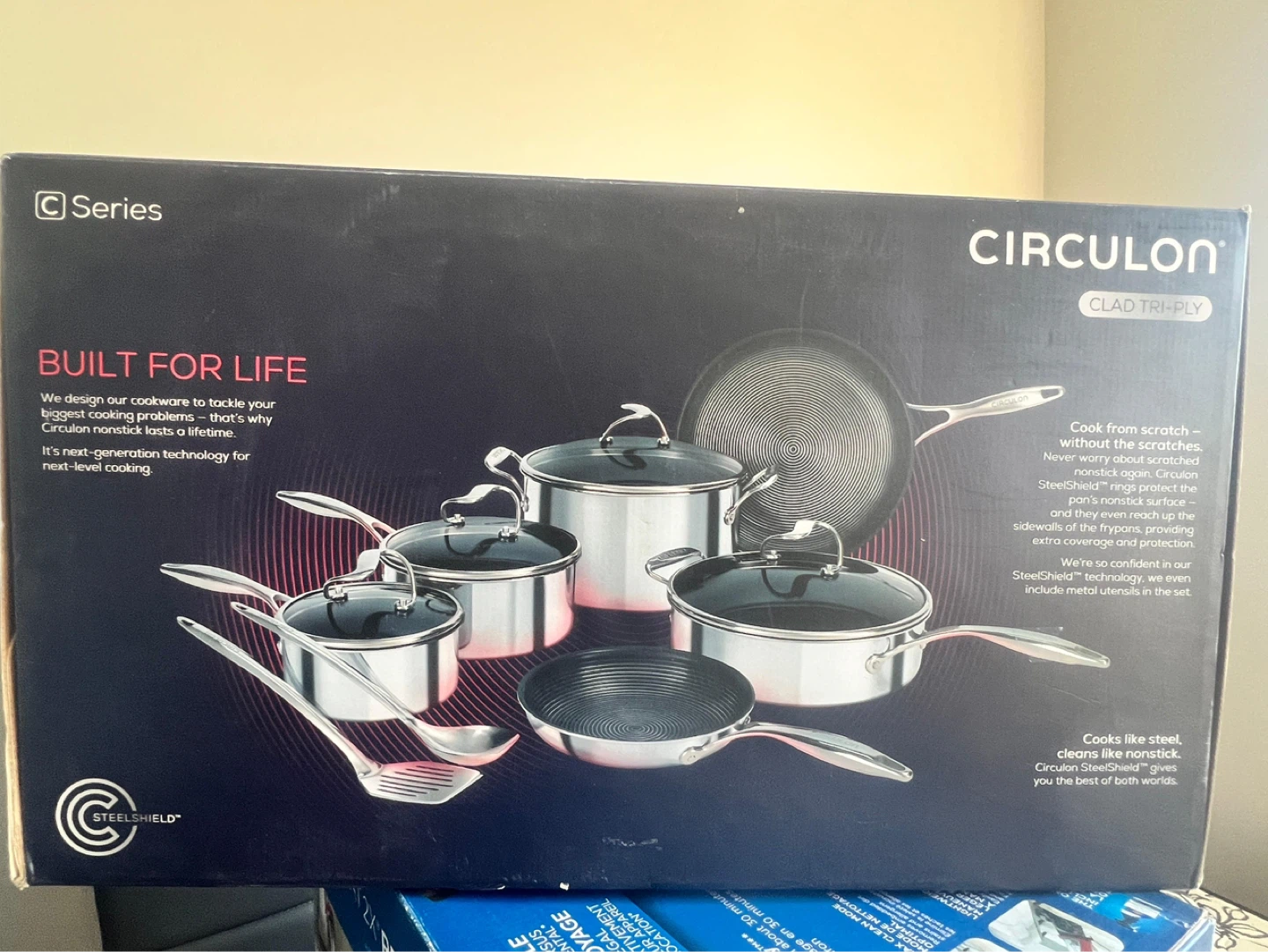 KitchenAid 10-Piece Stainless Steel 5-Ply Clad Cookware Set - photo 2