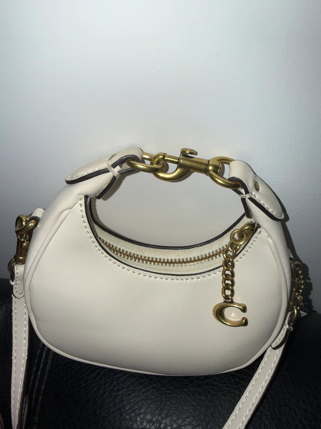 Coach White Leather Mini Bag - photo 2