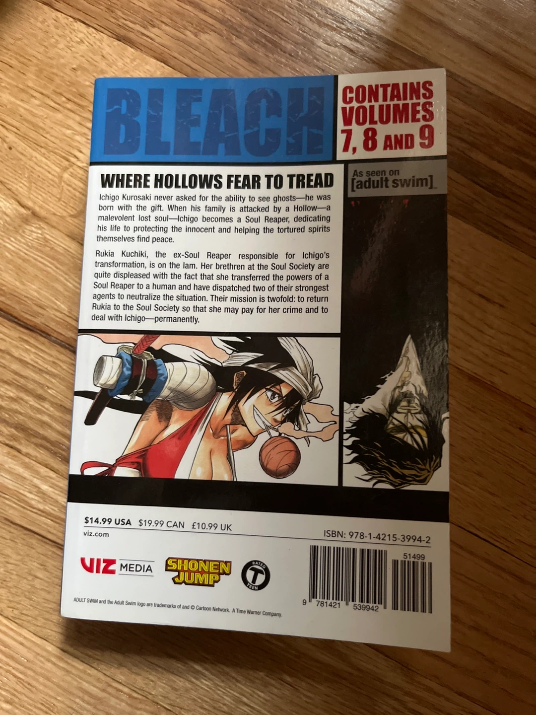 Bleach 3-in-1 Volumes 7-8-9 Manga - photo 5