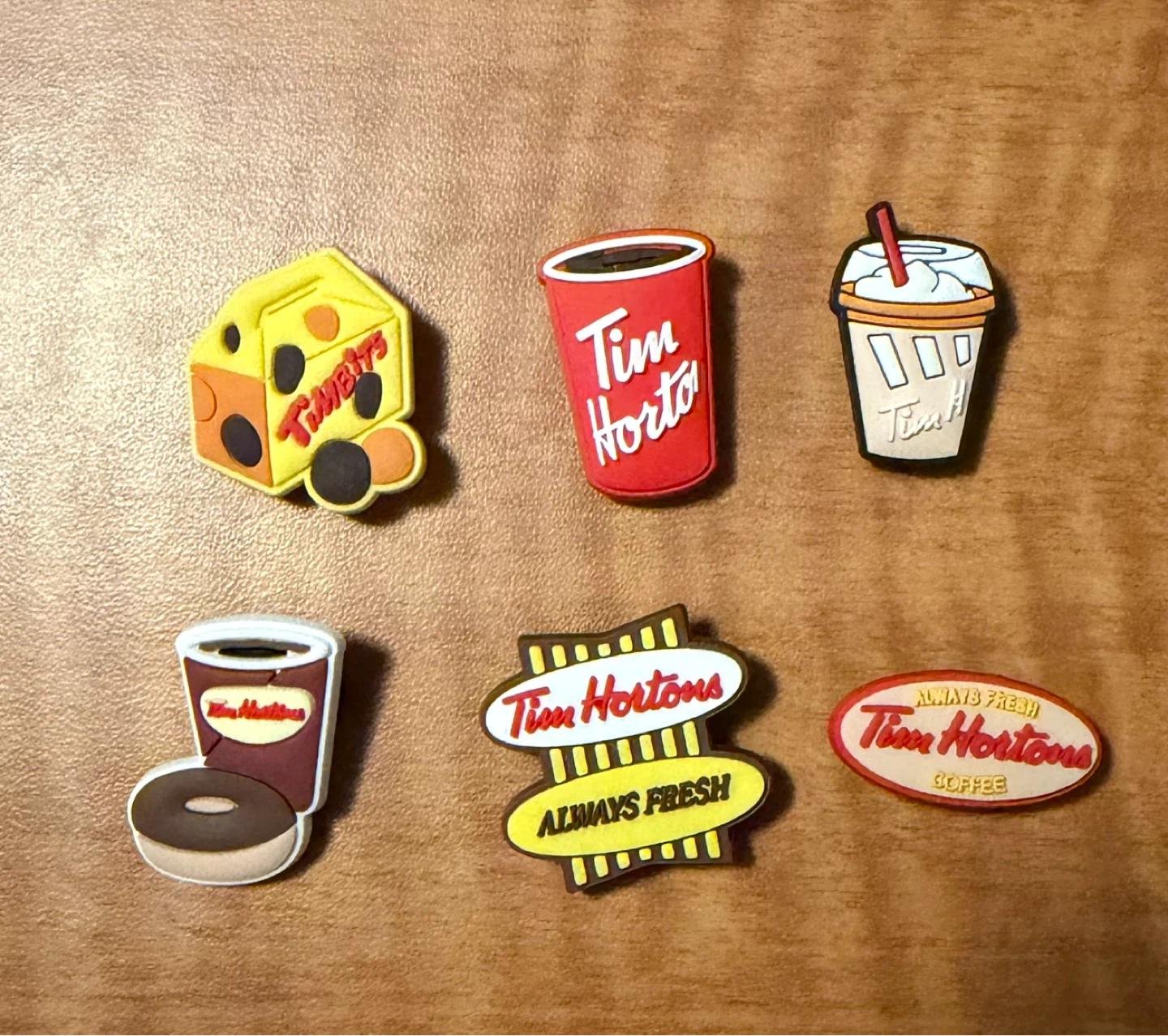 Tim Hortons croc charms