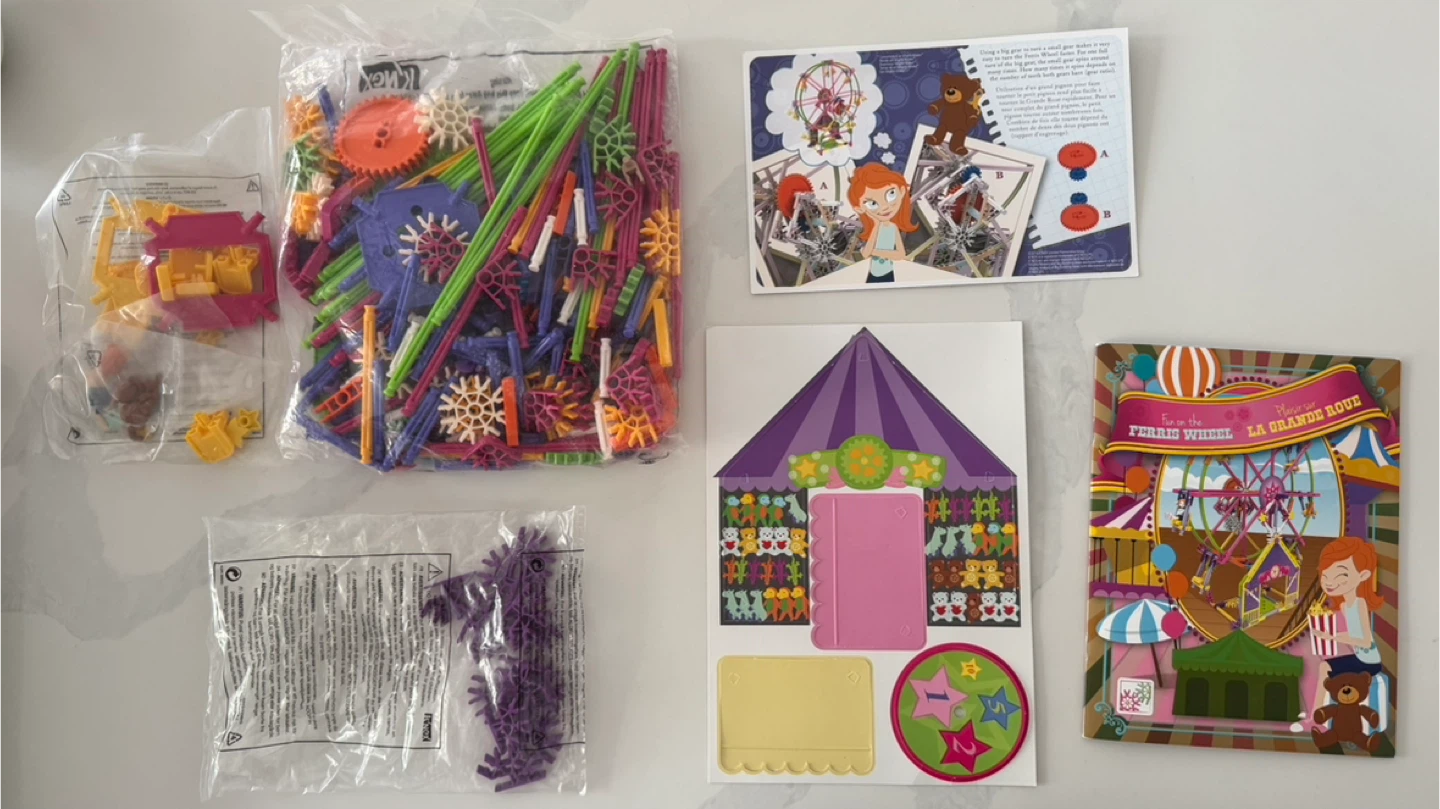 K'NEX Mighty Makers Fun On The Ferris Wheel Building Set - photo 2