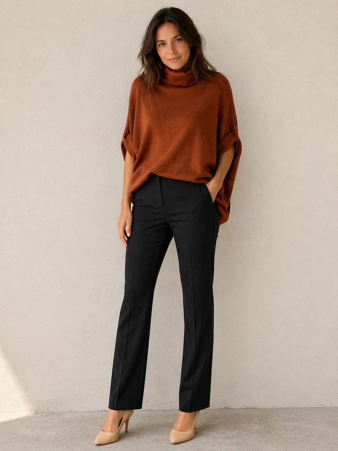 Rachel Zoe Black Trousers Size M