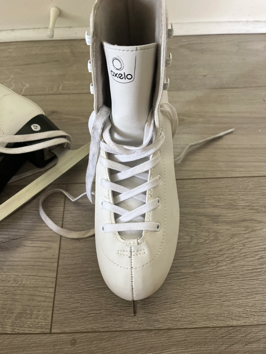 Decathlon Oxelo Ice Skates White - Size 41 - photo 2
