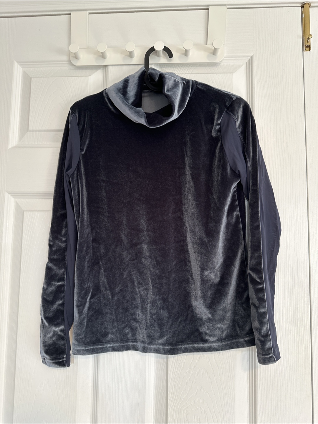 Velvet Long Sleeve Turtleneck