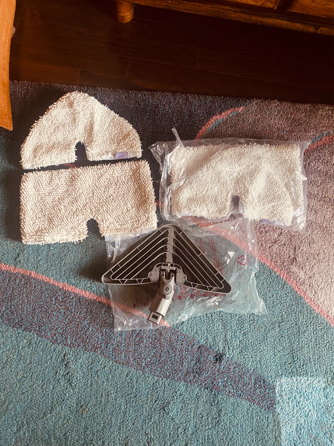 Steam Mop Pads and Head