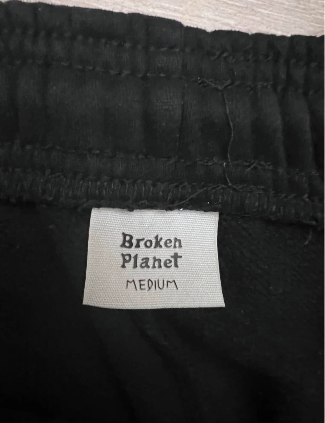 Broken Planet Black Sweatpants - Medium - photo 2