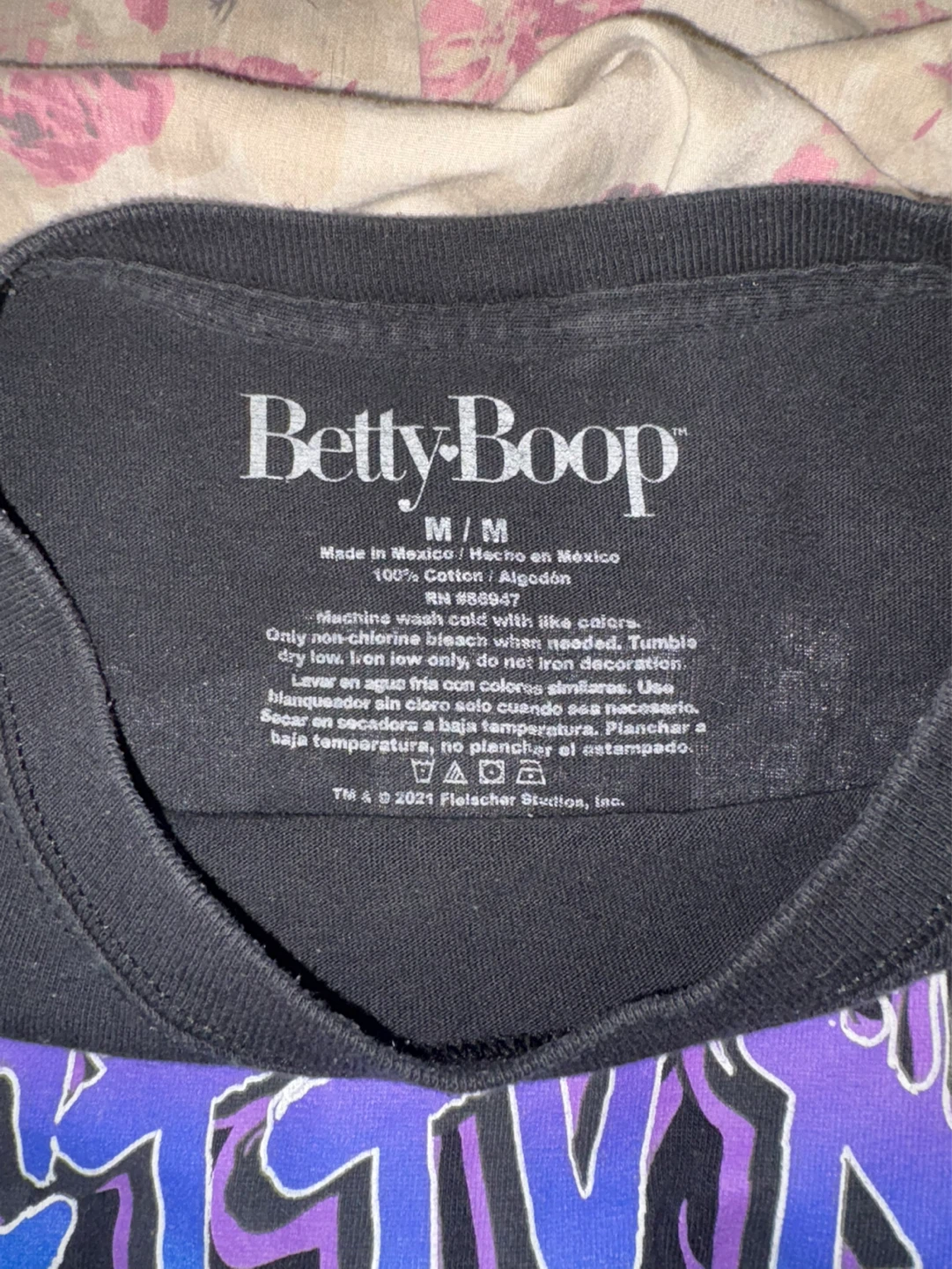 Betty Boop T-Shirt Medium - photo 3
