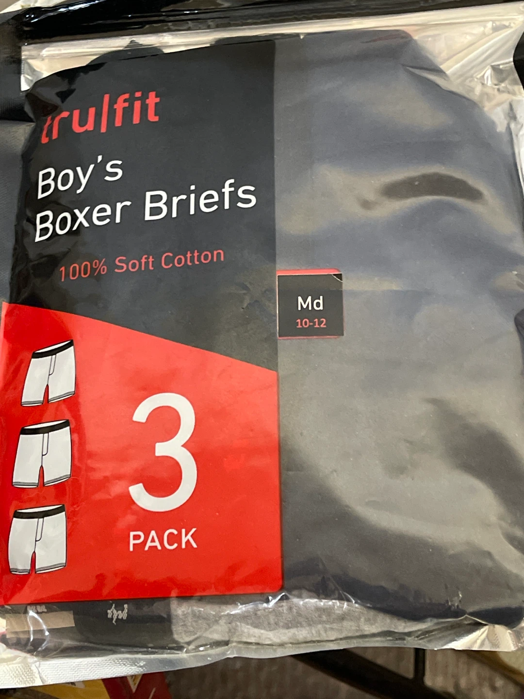 Trulfit Boy's Boxer Briefs - 3 Pack 🌱