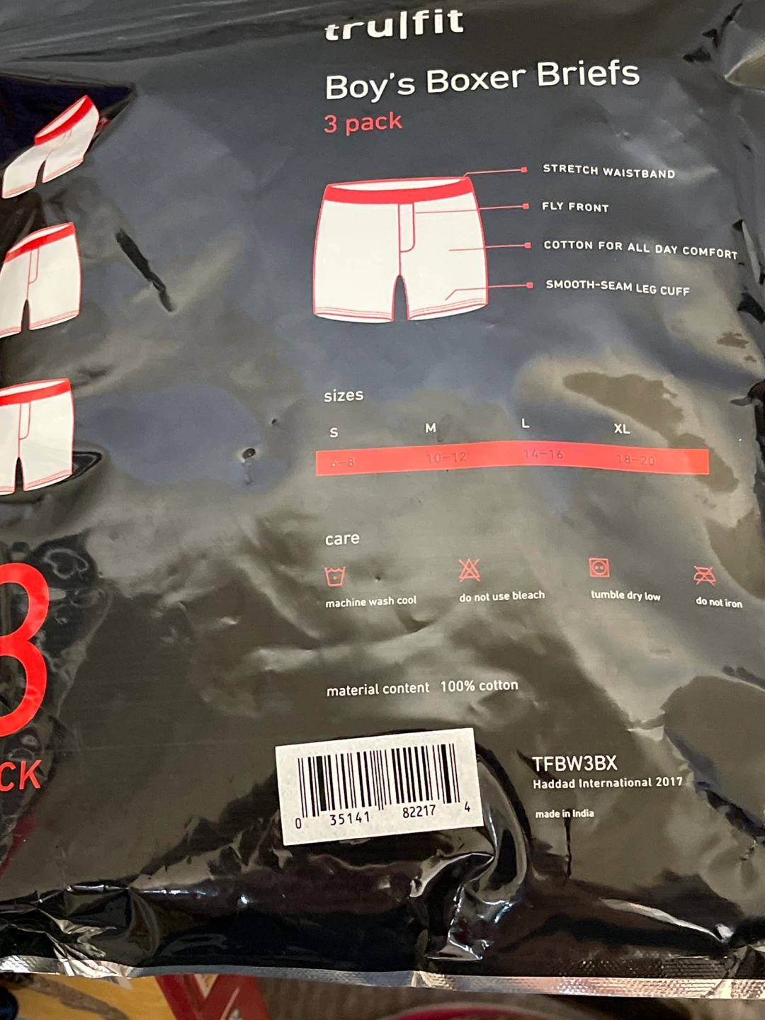 Trulfit Boy's Boxer Briefs - 3 Pack 🌱 - photo 2