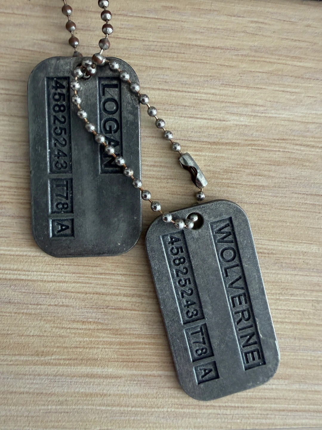 Wolverine Logan Dog Tags
