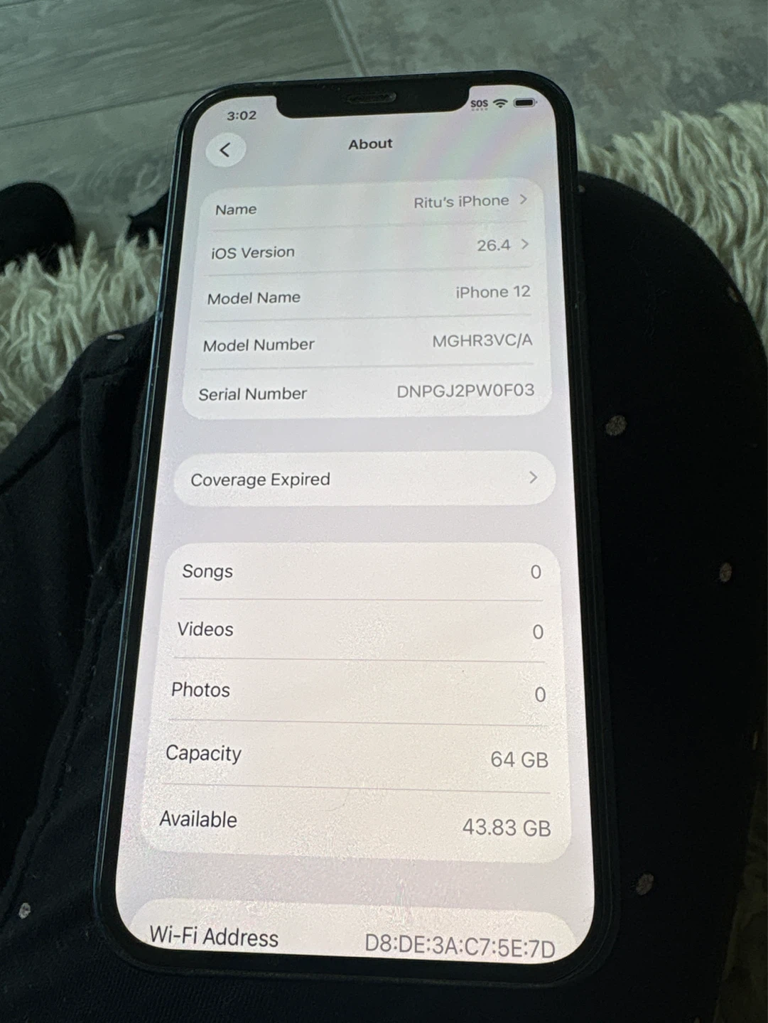 Apple iPhone 12 (Blue, 64GB)