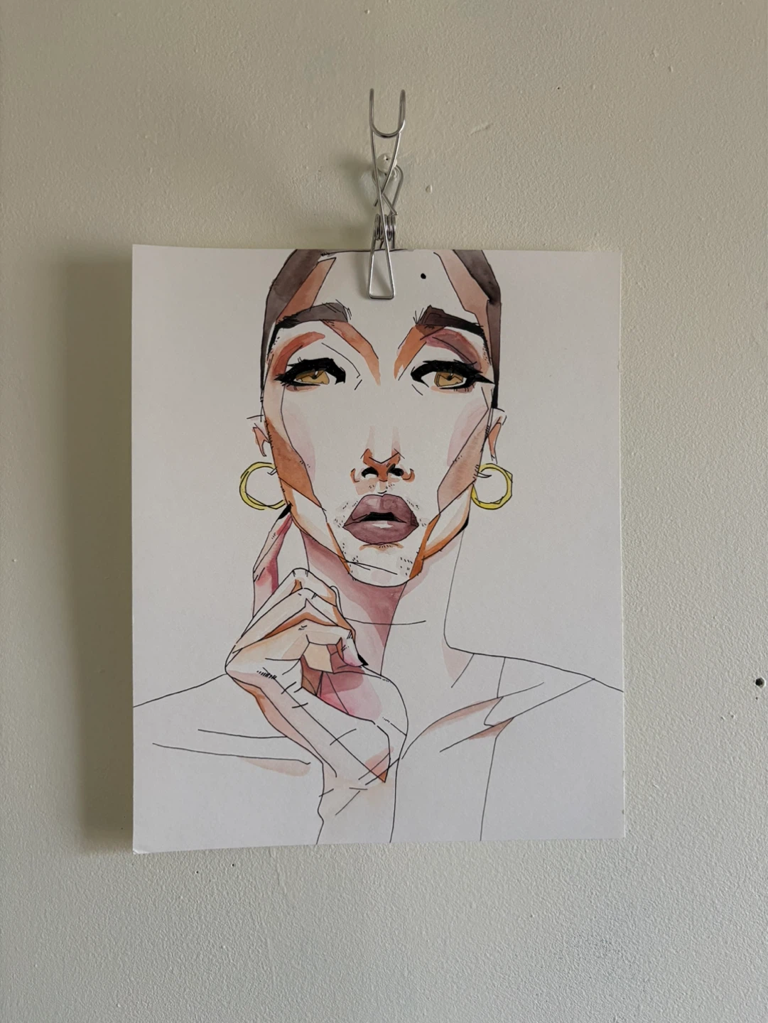 Original Watercolour Portrait