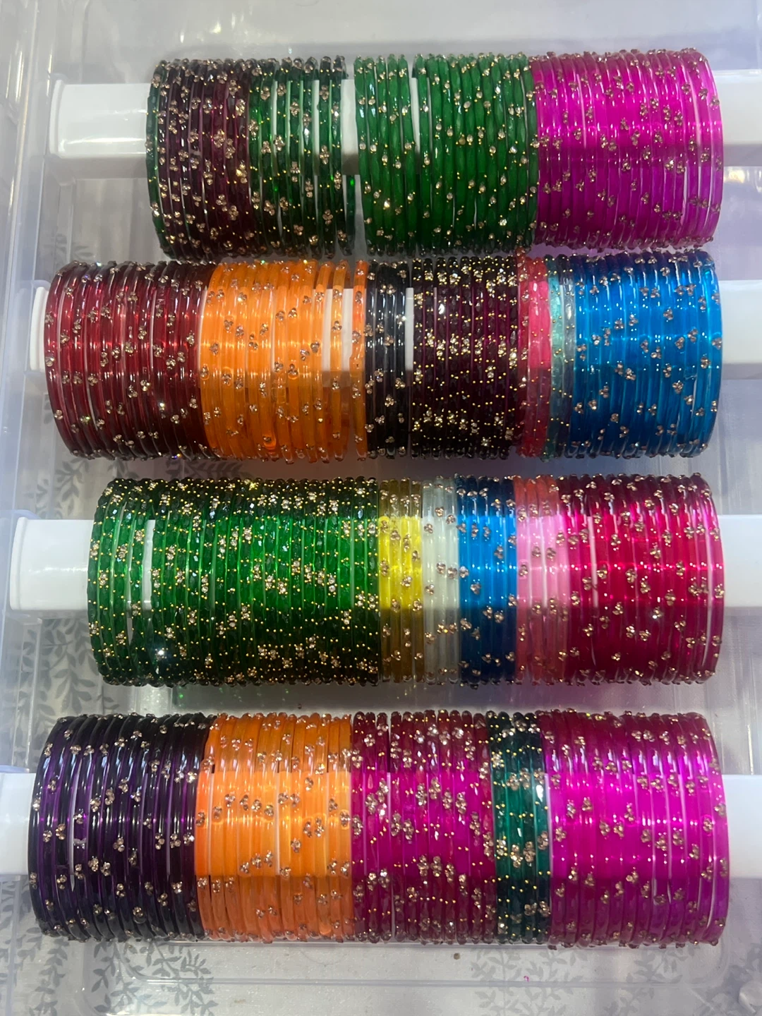 Assorted Glass Bangles 🌱