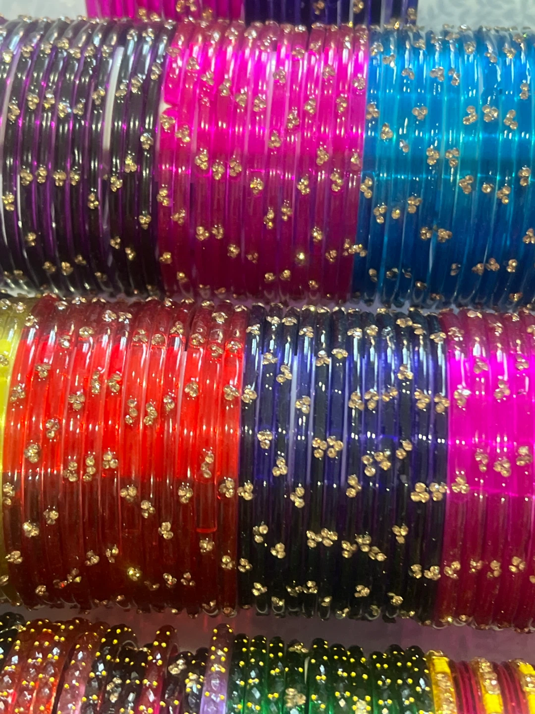 Set of Colourful Beaded Bangles 🌱 - photo 2