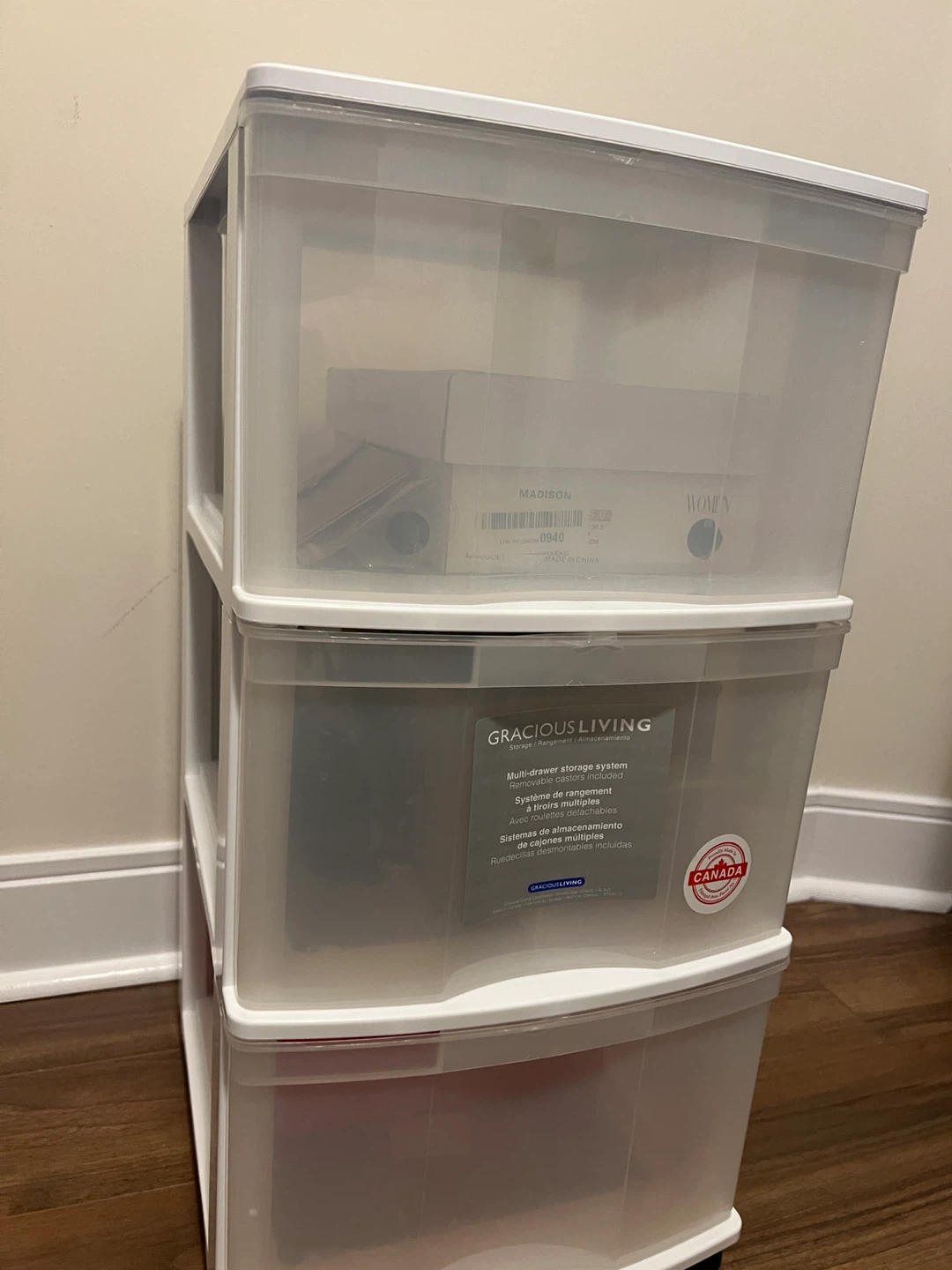 Gracious Living Multi-Drawer Storage System