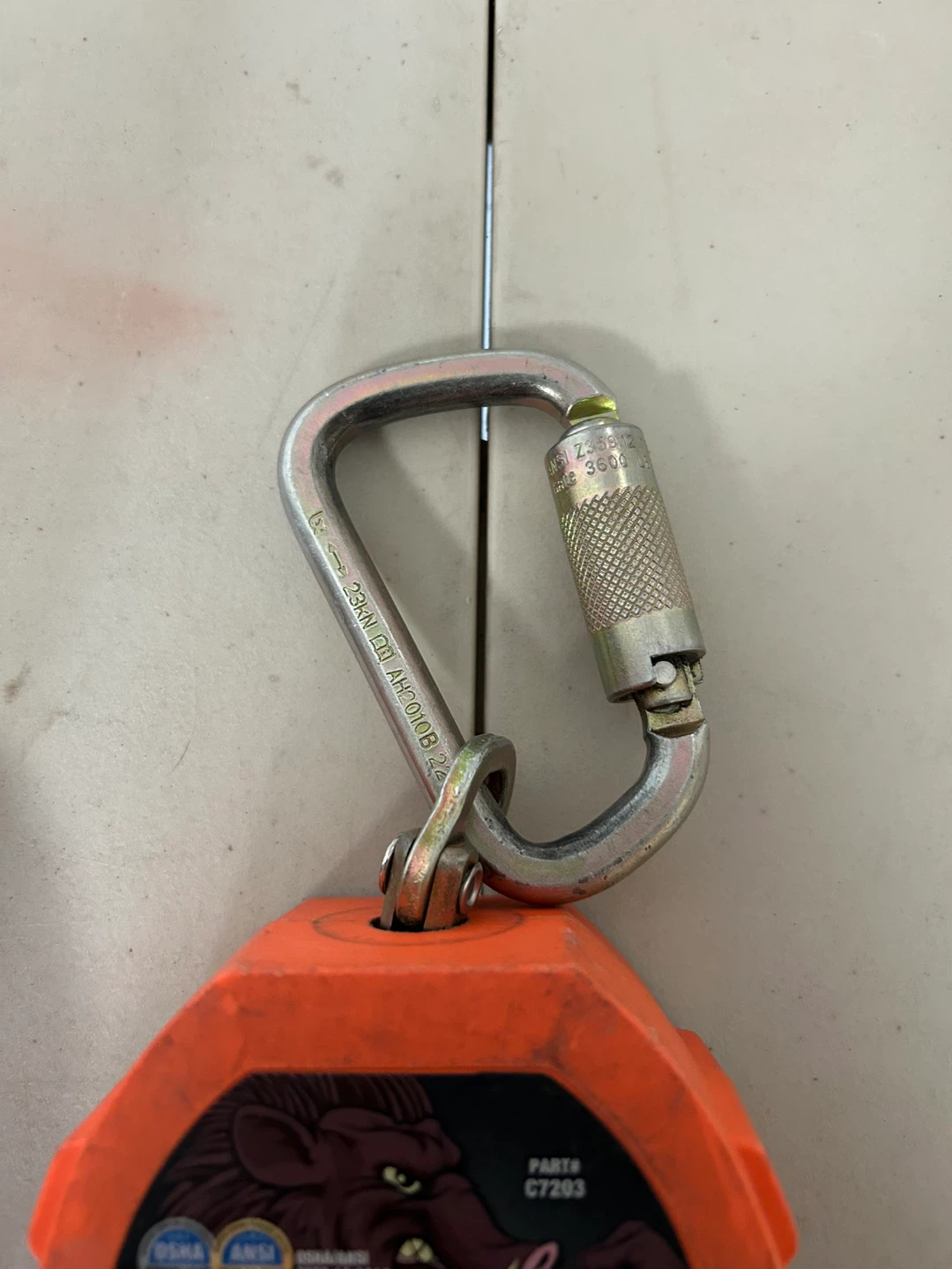 Malta Dynamics Pygmy Hog 11' Self-Retracting Lifeline Set - photo 4