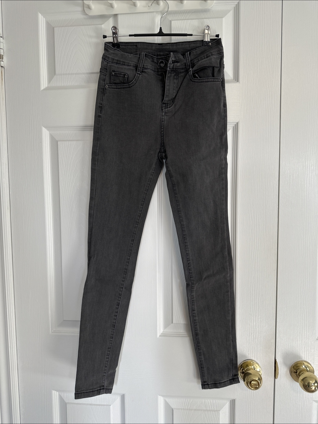 Women's Grey Skinny Jeans