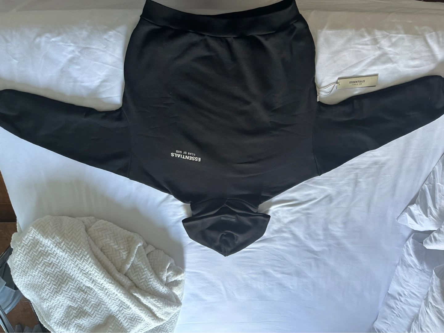 Fear of God Essentials Hoodie - Black - photo 2