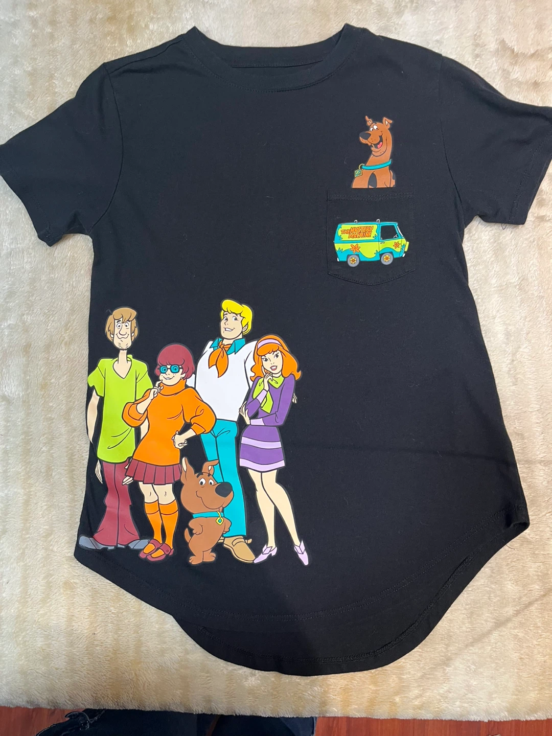 Scooby-Doo! Black T-Shirt XS🌱