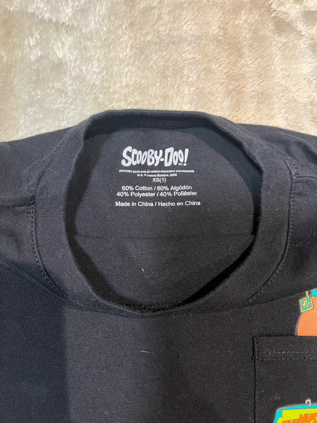 Scooby-Doo! Black T-Shirt XS🌱 - photo 2