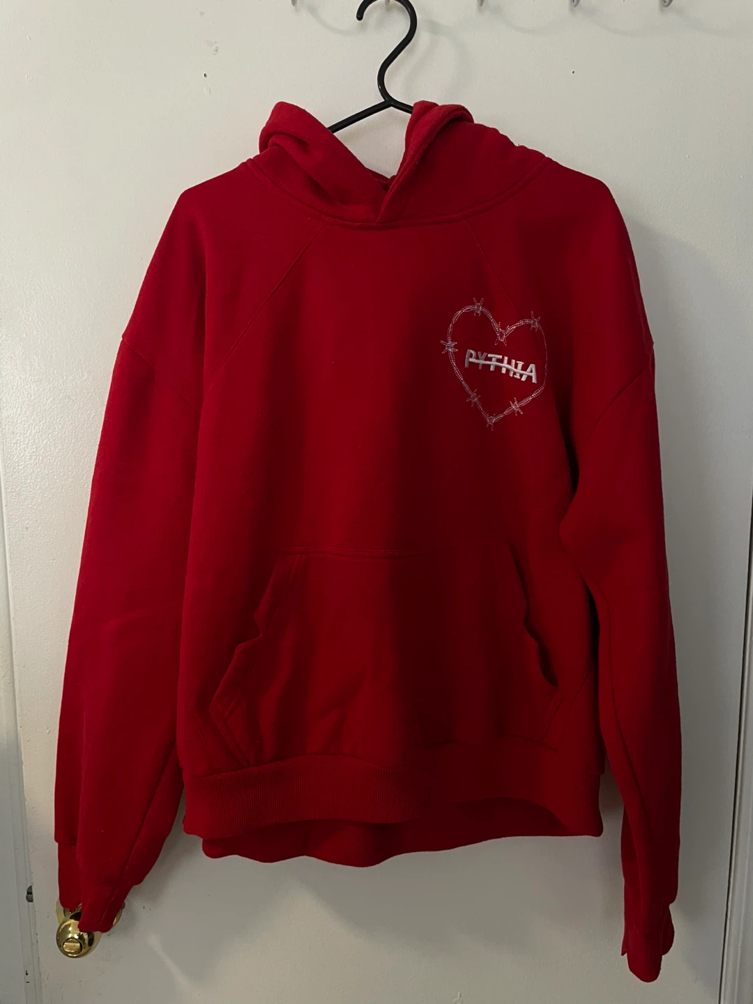 PYTHIA Red Heart Hoodie