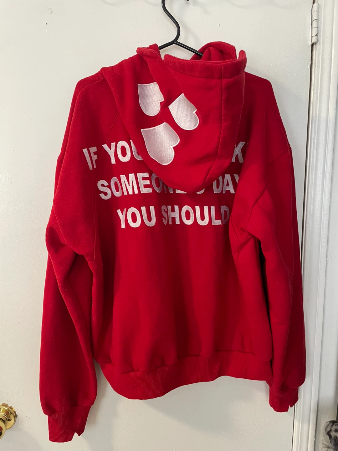 PYTHIA Red Heart Hoodie - photo 3
