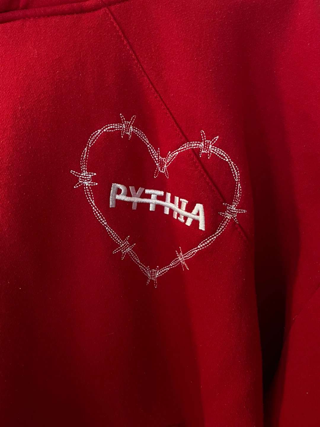 PYTHIA Red Heart Hoodie - photo 2
