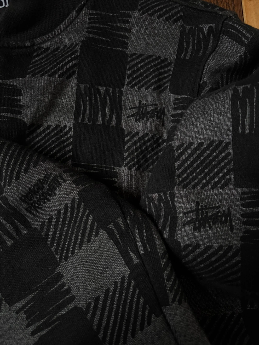 Stussy checker bomber button up light jacket S - photo 4