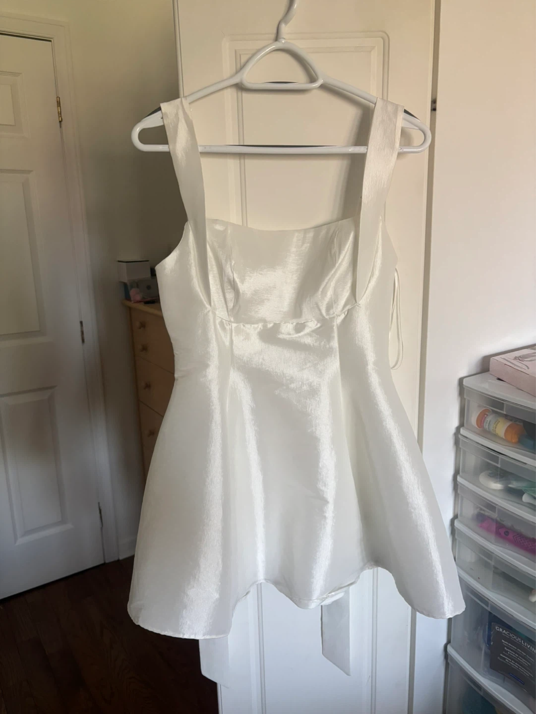 LENA White Dress Size M