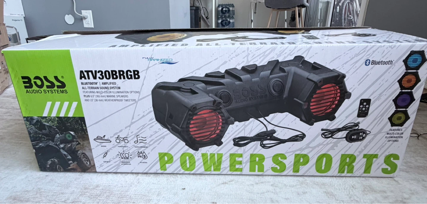 BOSS AUDIO SYSTEMS ATV30BRGB Amplified Sound System - photo 2