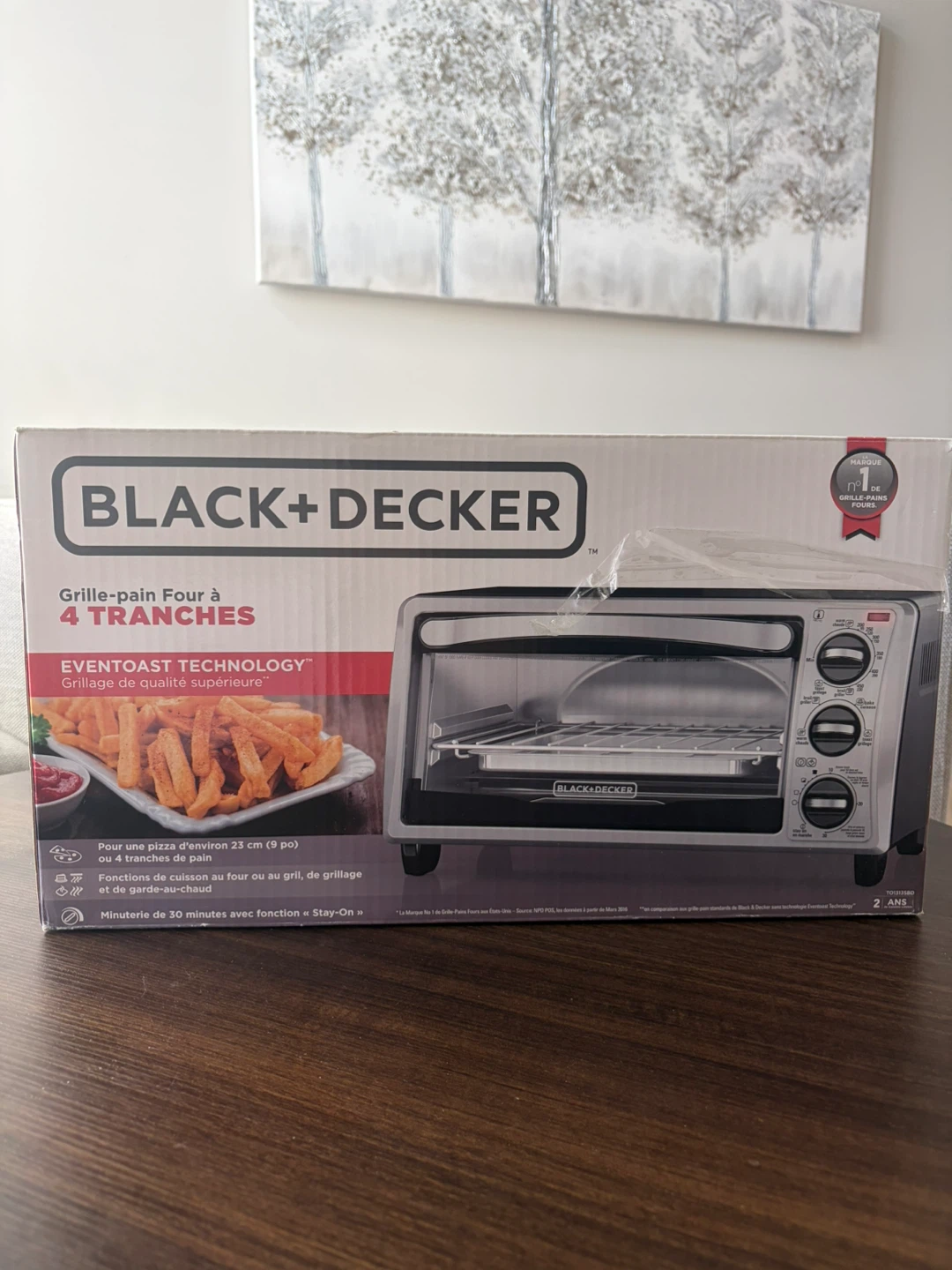 BLACK+DECKER 4-Slice Toaster Oven