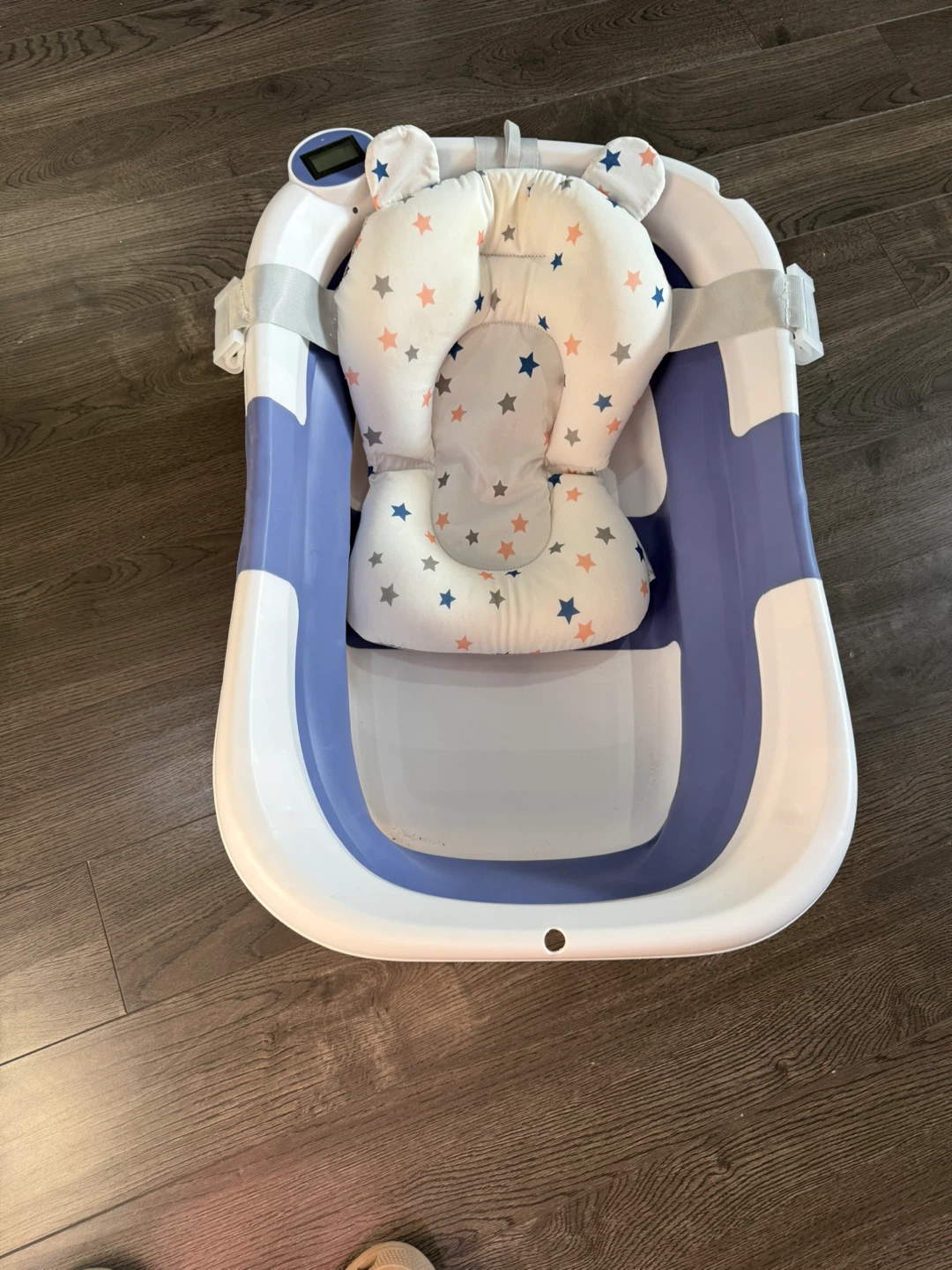 Foldable Baby Bath Tub Blue