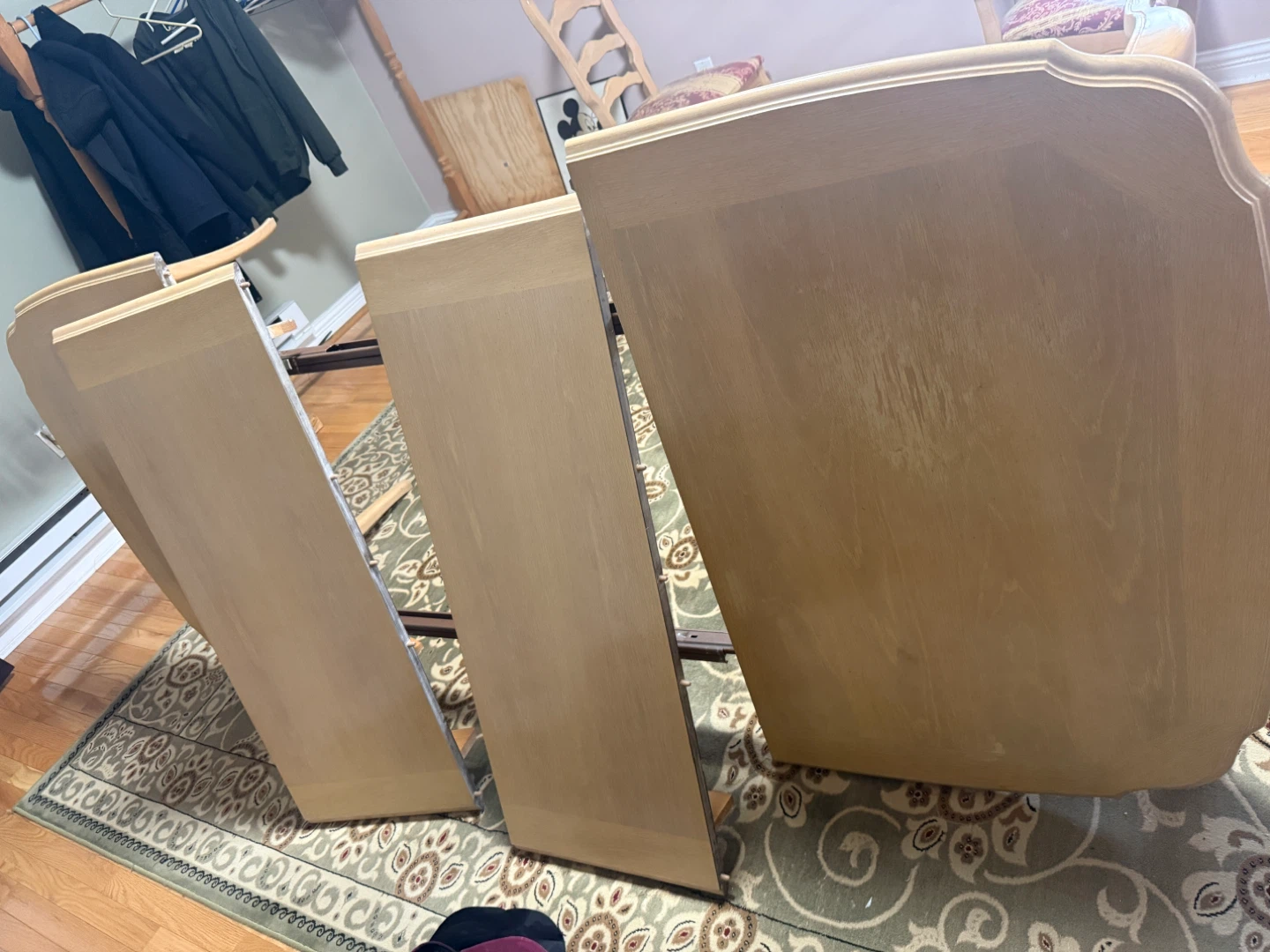 Extendable Dining Table Set with 4 Chairs - photo 3