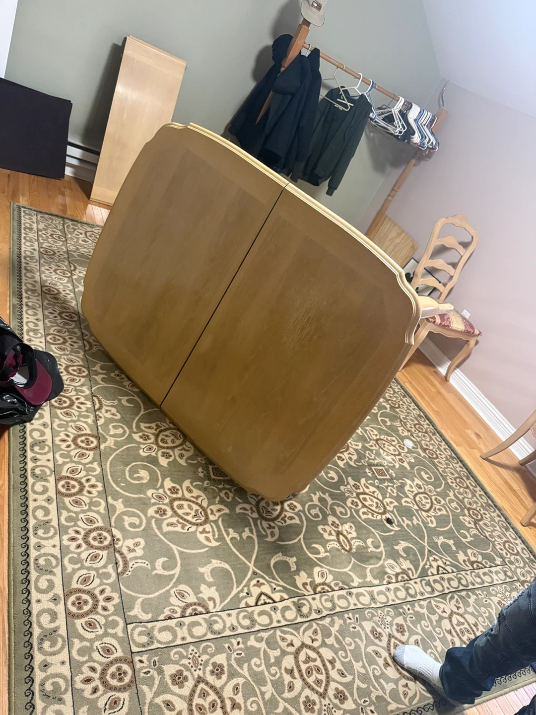 Extendable Dining Table Set with 4 Chairs - photo 2