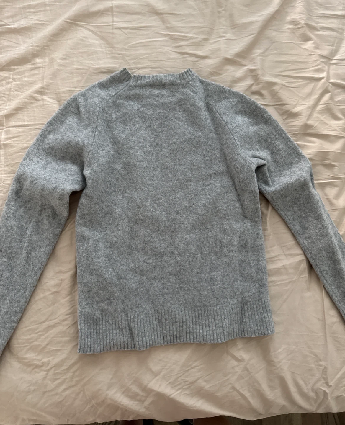 100% Wool Uniqlo Grey Sweater - photo 3