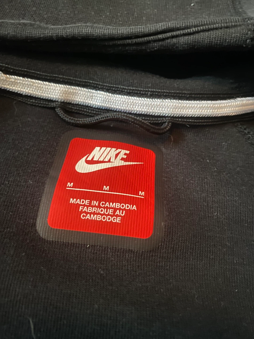 Nike Tech Fleece Full Zip Hoodie & Joggers Set - Black - Size M - photo 3