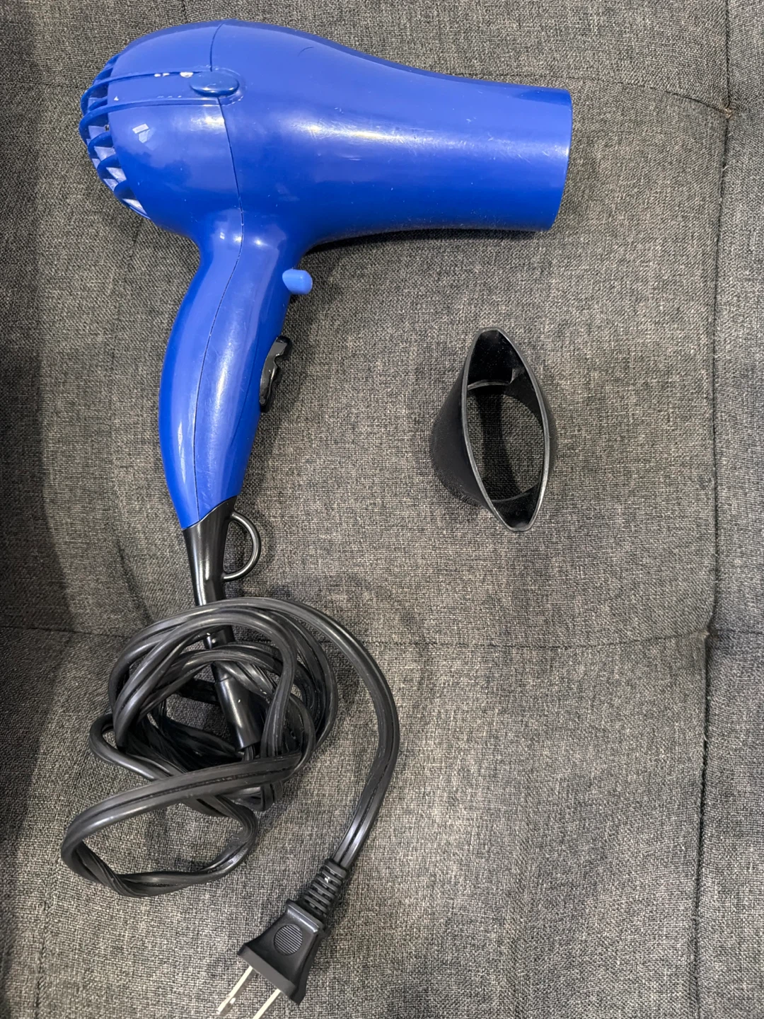 Conair Blue Compact Hair Dryer with  Nozzle - photo 2