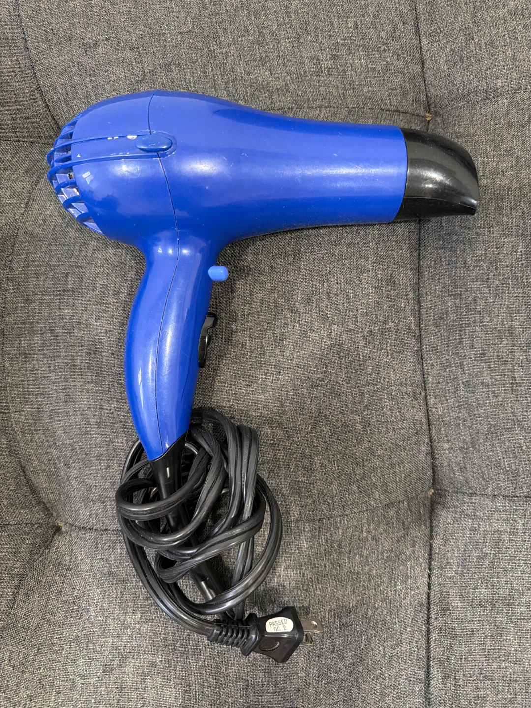 Conair Blue Compact Hair Dryer with  Nozzle