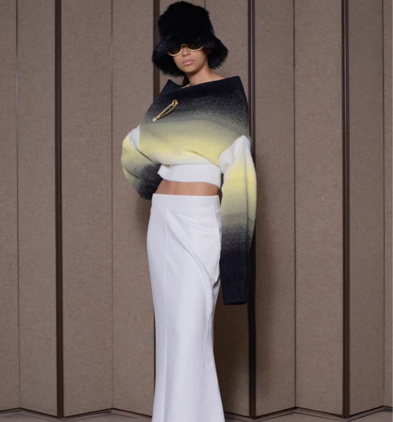 Designer Brand Rarely Alike Off-the-shoulder Ombre Sweater - photo 2