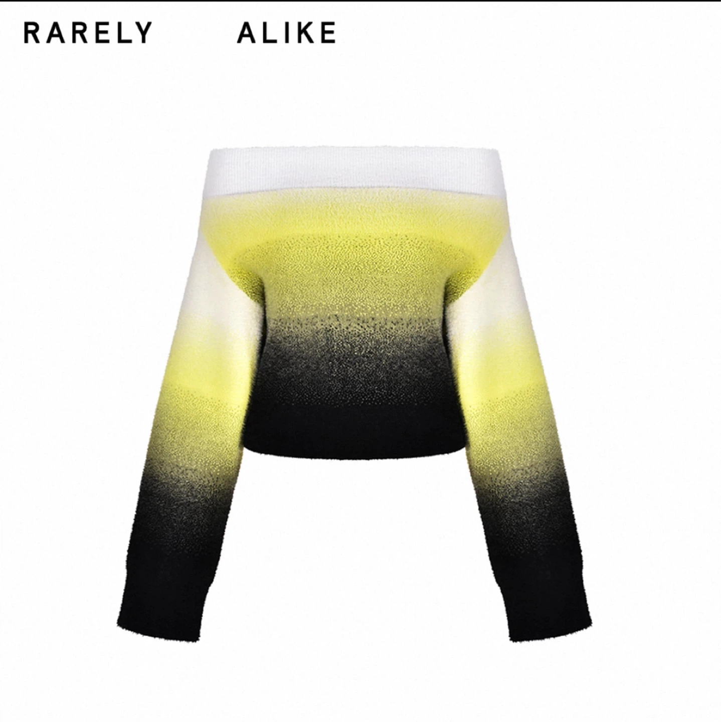 Designer Brand Rarely Alike Off-the-shoulder Ombre Sweater - photo 4