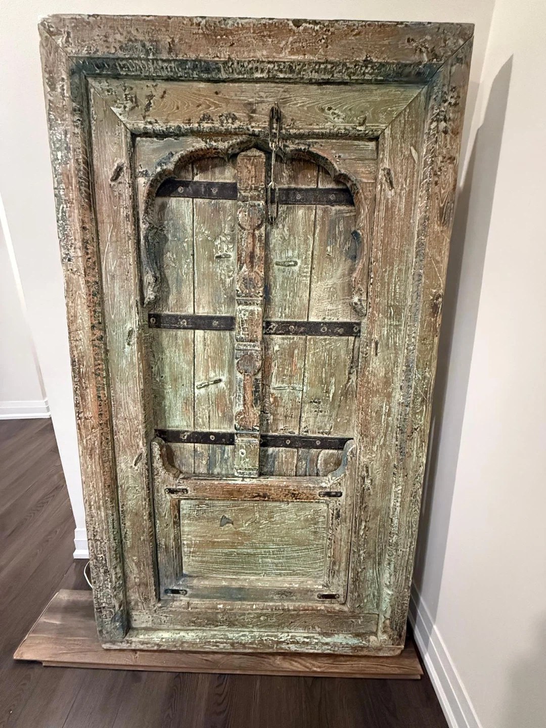 Antique Wooden Carved Door Accent Piece