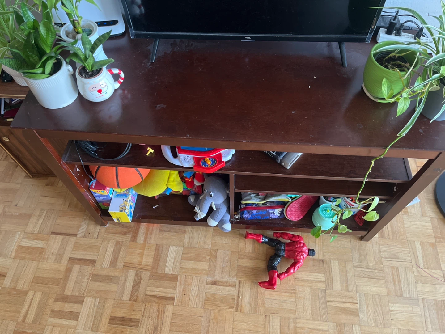 Wooden Media Console / Storage Unit - photo 2