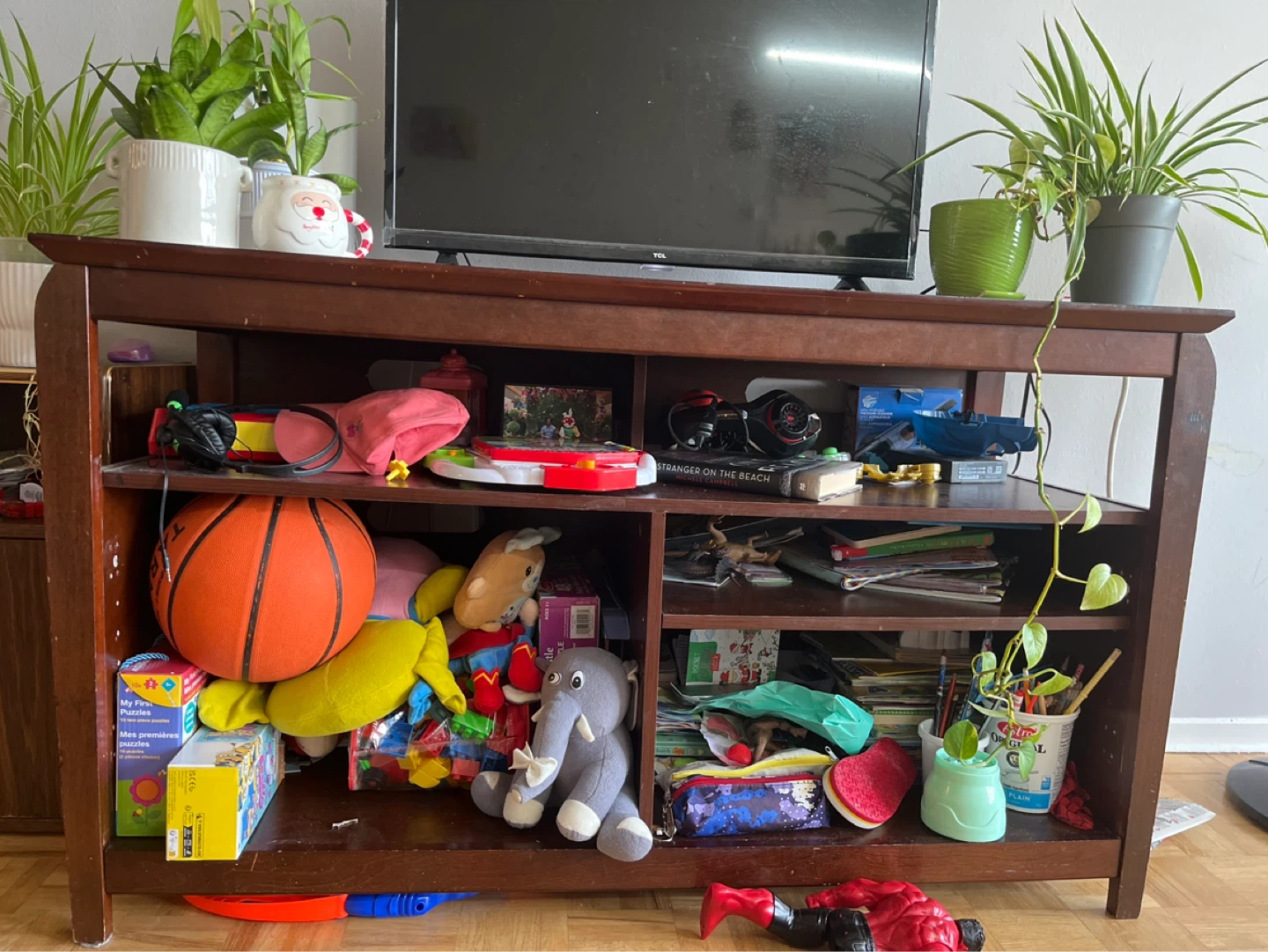 Wooden Media Console / Storage Unit