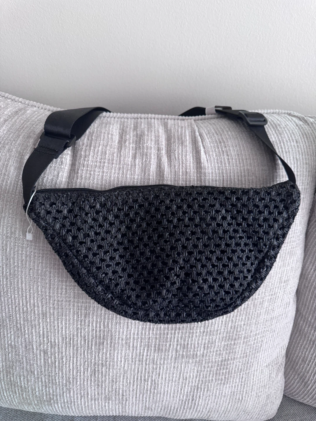 Black Crocheted Fanny Pack - photo 4
