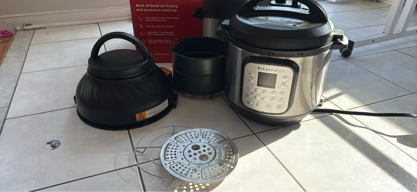 Instant Pot Duo Crisp Multi-Cooker + Air Fryer 6Qt - photo 3