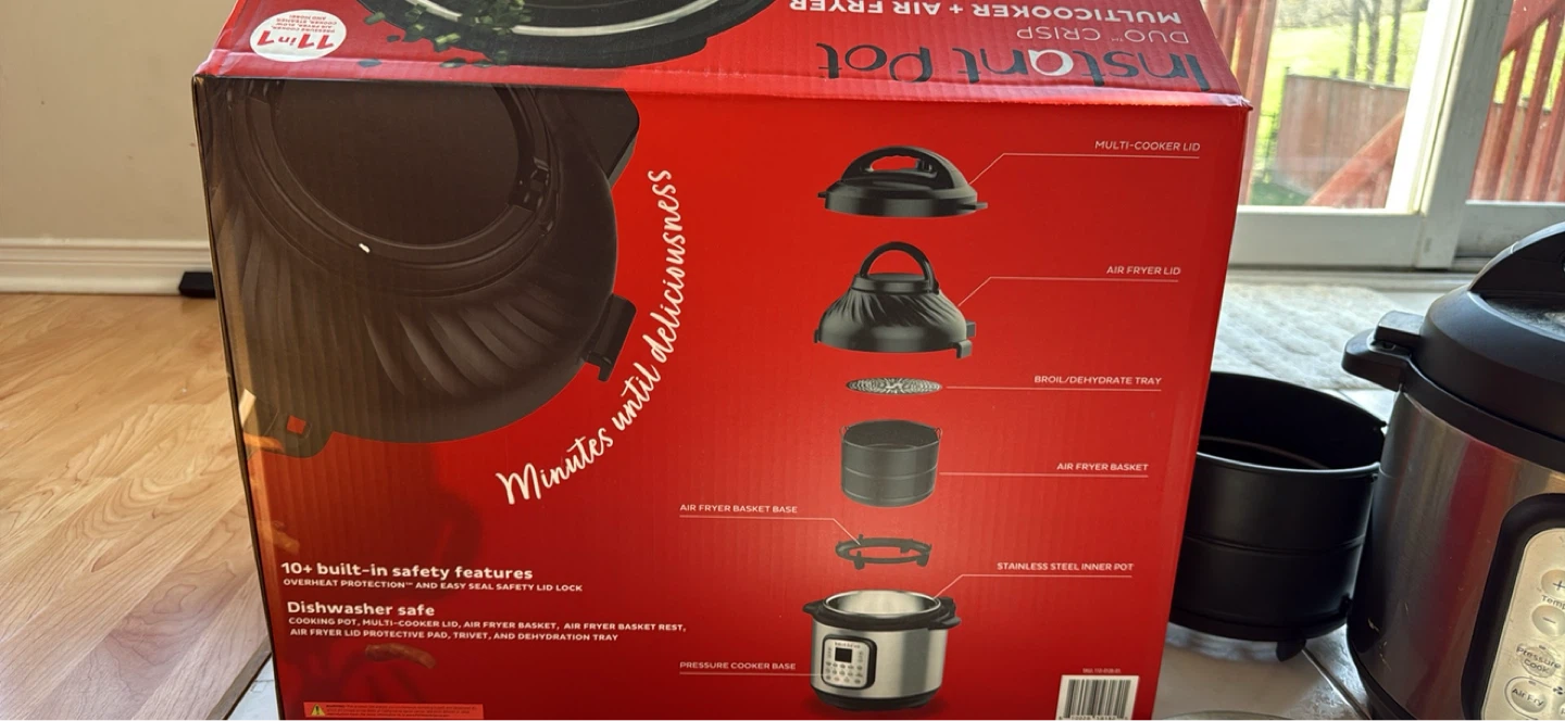 Instant Pot Duo Crisp Multi-Cooker + Air Fryer 6Qt - photo 4